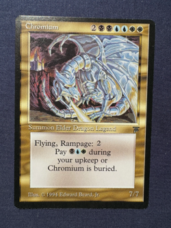 Chromium - Summon Elder Dragon Legend - Legends - MTG - Magic the Gathering - NM - Image 1