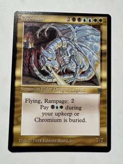 Chromium - Summon Elder Dragon Legend - Legends - MTG - Magic the Gathering - NM - Image 3