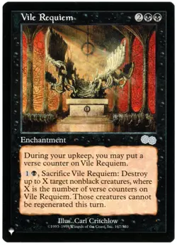 Vile Requiem - The List Reprints - Mystery Booster 2 - MTG - NM/M - Image 1