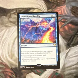 Fierce Guardianship - Rare - Commander 2020 - Instant - Magic: The Gathering - Image 1