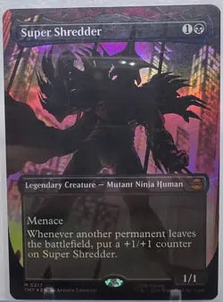 Super Shredder (Borderless) Teenage Mutant Ninja Turtles Foil - Image 1