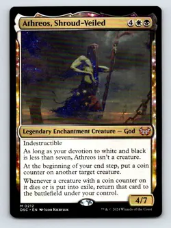 Athreos, Shroud-Veiled M Commander: Duskmourn: House of Horror 212 NM - Image 1