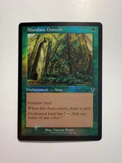 Abundant Growth (Retro Frame) 406 MTG Innistrad Remastered Foil - Image 1