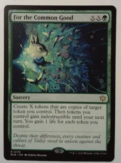 For the Common Good *Rare* Magic MtG x1 Bloomburrow - Image 1