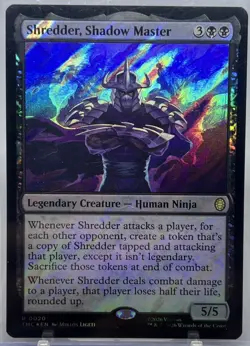 Shredder, Shadow Master (Surge Foil) Commander: Teenage Mutant Ninja Turtles... - Image 1