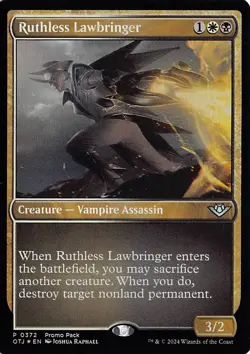 Ruthless Lawbringer Foil U Outlaws of Thunder Junction 229 NM - Image 1