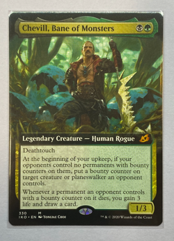 MTG - Ikoria: Lair of Behemoths - Chevill, Bane of Monsters - Extended Art - NM - Image 1
