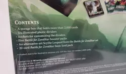 MTG - Magic the Gathering - Battle for Zendikar Holiday Gift Box - New Sealed! - Image 5