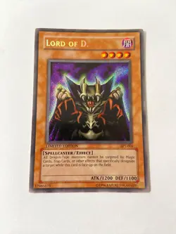 Lord of D. BPT-004 2002 Collectors Tin Limited Edition - HP - Secret Rare Yugioh - Image 1