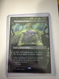 Overgrown Tomb (Borderless) 350 Lorwyn Eclipsed ECL R - Image 1