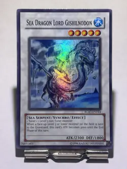 Yu-Gi-Oh! TCG Sea Dragon Lord Gishilnodon RGBT-EN044 UNLIMITED ENGLISH NM - Image 1