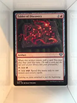 Tablet of Discovery 132 Uncommon Secrets of Strixhaven Magic: The Gathering NM - Image 1