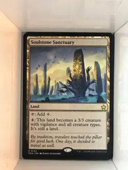 Soulstone Sanctuary 133 Rare Foundations Magic: The Gathering Near Mint - Image 1