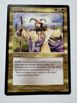 Angus Mackenzie - Summon - Legends - MTG - Magic the Gathering - M/NM - Image 3