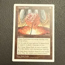 1997 MANA VAULT MTG 5th Edition Regular - Mark Tedin +++ - Image 1