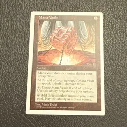 1997 MANA VAULT MTG 5th Edition Regular - Mark Tedin +++ - Image 4
