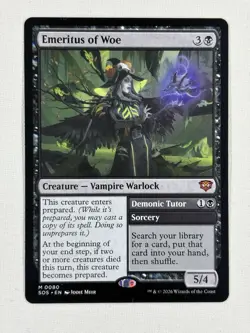 Emeritus of Woe [Secrets of Strixhaven] NM Magic: The Gathering MTG - Image 1