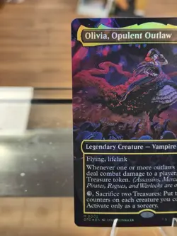 Olivia, Opulent Outlaw (Borderless) Commander: Outlaws of Thunder Junction Foil - Image 5
