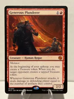 Generous Plunderer 11 M Outlaws of Thunder Junction: The Big Score NM MTG - Image 1