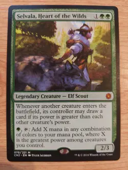 Selvala, Heart of the Wilds - 070/221 (Conspiracy) - Near Mint NM - Mythic - Image 1