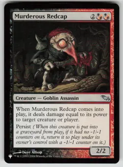 Murderous Redcap Uncommon The List Reprints 192/301 MTG Near Mint 2020 - Image 1