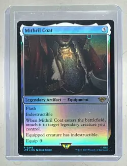 Mithril Coat 2023 MTG Lord of Rings Tales Middle-Earth #0245 Foil - Image 1