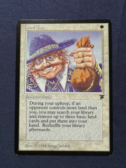 Land Tax - Enchantment - Legends - MTG - Magic the Gathering - NM - Image 1