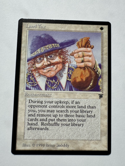 Land Tax - Enchantment - Legends - MTG - Magic the Gathering - NM - Image 3