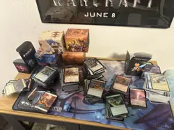 Magic The Gathering Lot - Deck Boxes, Fallout TMNT AVATAR Strixhaven - Image 1