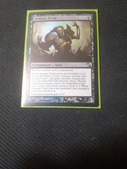 MTG Animate Dead (Foil) - Premium Deck Series: Graveborn (GRV) #16 - Magic - Image 1