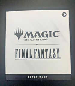MTG Magic The Gathering Final Fantasy Prerelease Factory Sealed Kit #1 - Image 1