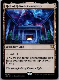 Hall of Heliod's Generosity R Commander: Wilds of Eldraine 162 NM Normal - Image 1
