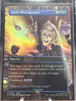 Flash Photography 0463 Foil Final Fantasy Magic The Gathering - Image 2