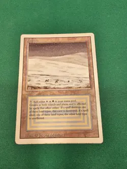 Magic the Gathering Revised Tundra - Image 1