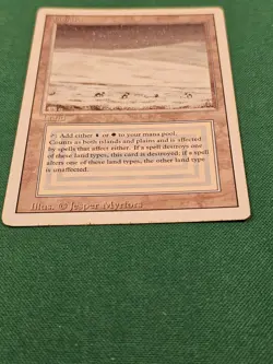 Magic the Gathering Revised Tundra - Image 2