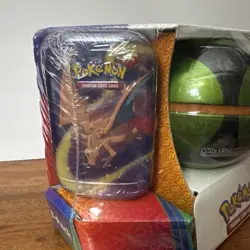 POKEMON TCG ~ Sam’s 3-Pack Poke Ball Kanto Power Mini Tins Booster Cards~Sealed - Image 3