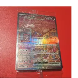 Sealed new Pokemon Mew ex Full Art Promo Holo SVP 053 Scarlet & Violet 180 HP - Image 1