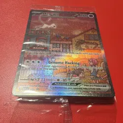 Sealed new Pokemon Mew ex Full Art Promo Holo SVP 053 Scarlet & Violet 180 HP - Image 2
