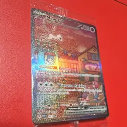 Sealed new Pokemon Mew ex Full Art Promo Holo SVP 053 Scarlet & Violet 180 HP - Image 4