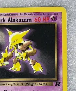 Dark Alakazam 18/82 MP/HP Team Rocket Unlimited Regular Rare Pokemon TCG - Image 4