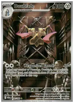 Pokemon Mega Evolution: Perfect Order - Doublade Shiny Rare (098/088) NM - Image 1