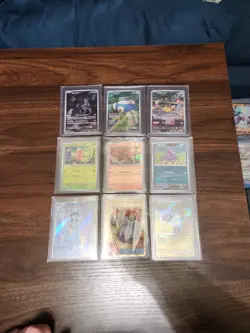 POKEMON 151 JAPANESE ART RARE CARD LOT x9 Total Masterball Mewtwo, Pikachu - Image 1