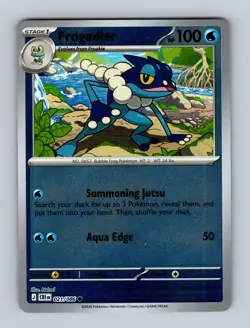 Pokemon TCG - Chaos Rising (CRI) Frogadier - 021/086 - Reverse Holo - Image 1