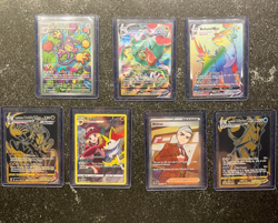 Pokemon Card Lot - Rayquaza vmax 101, Boltund vmax 267, Urshifu vmax TG30 - Image 1