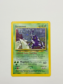 Pokemon Card Neo Genesis Heracross 6/111 Rare Holo - Image 3