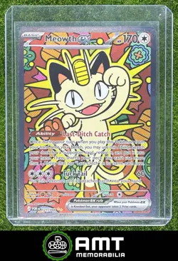 Meowth ex 2026 Pokemon Perfect Order Special Illustration Rare #121/088 English - Image 1