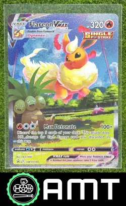 Flareon VMAX 2019-2023 Pokemon Sword & Shield Black Star Promos Premium #SWSH180 - Image 1