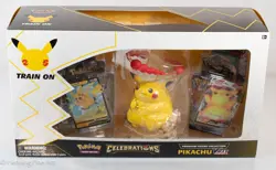 Sealed Pokemon Celebrations Pikachu Vmax Box Premium Figure Collection 2 - Image 1