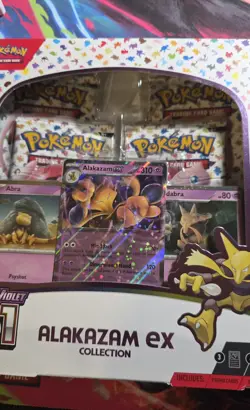 Pokemon Scarlet & Violet 151 Alakazam EX Collection Box Lot of 2 - Image 3