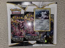 Pokemon Sword & Shield Rebel Clash 3 Booster Pack Blister Pack Duraludon Promo - Image 1